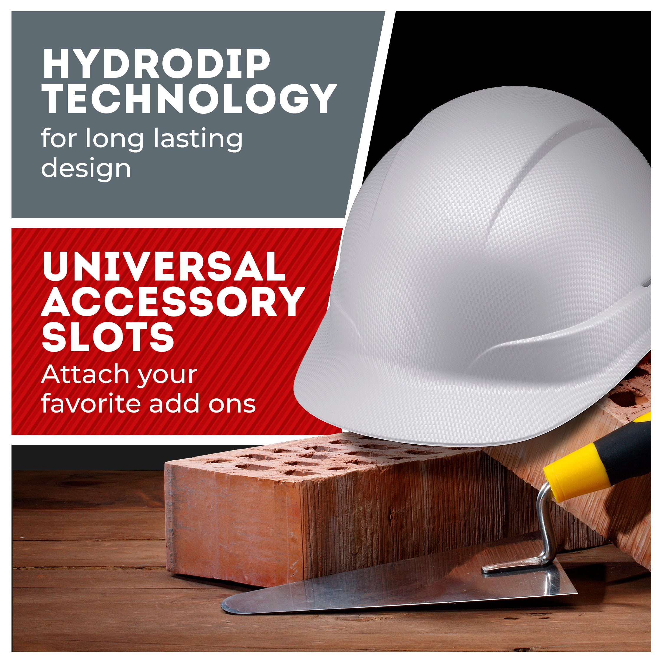 Cap Style Light Grey Graphite Design Matte Finish Non-Vented Hard Hat