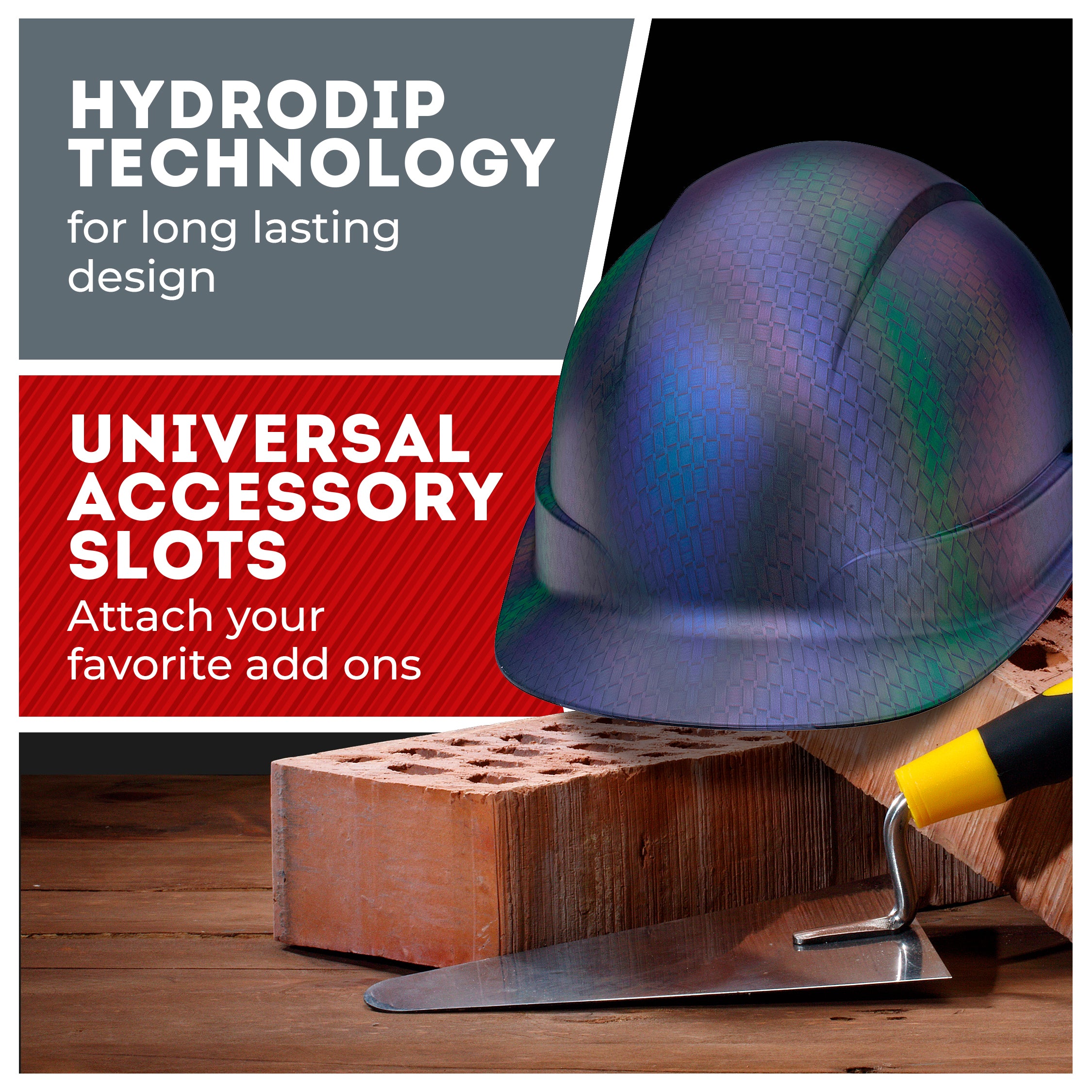 Cap Style Cameleon Graphite Design Matte Finish Non-Vented Hard Hat