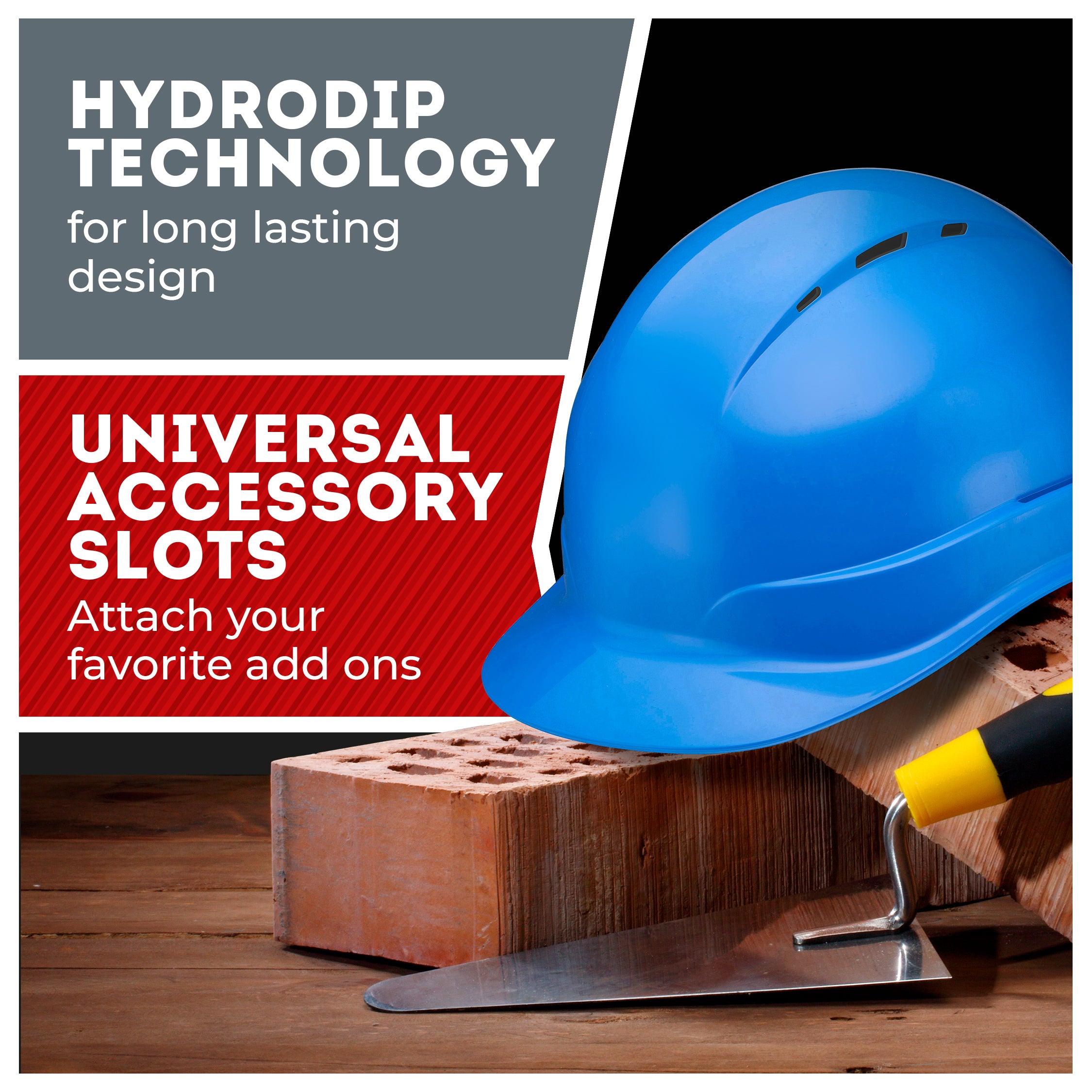 Cap Style Blue Vented Hard Hat