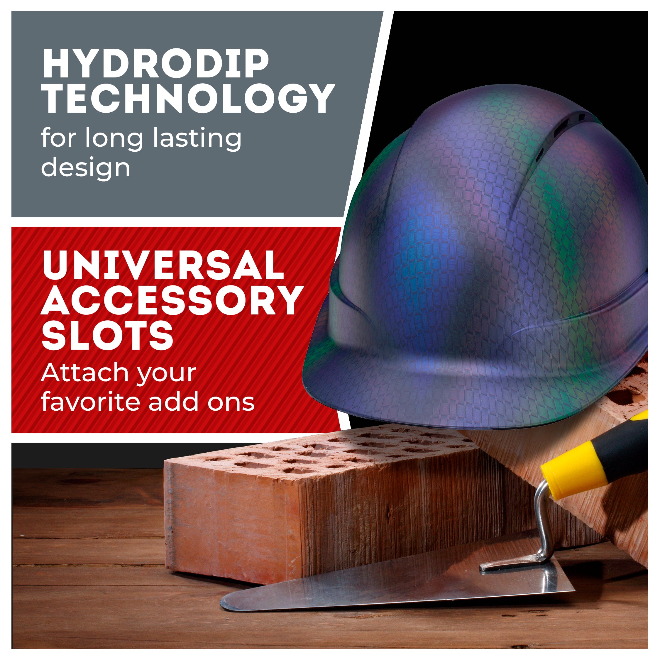 Cap Style Cameleon Graphite Design Matte Finish Vented Hard Hat