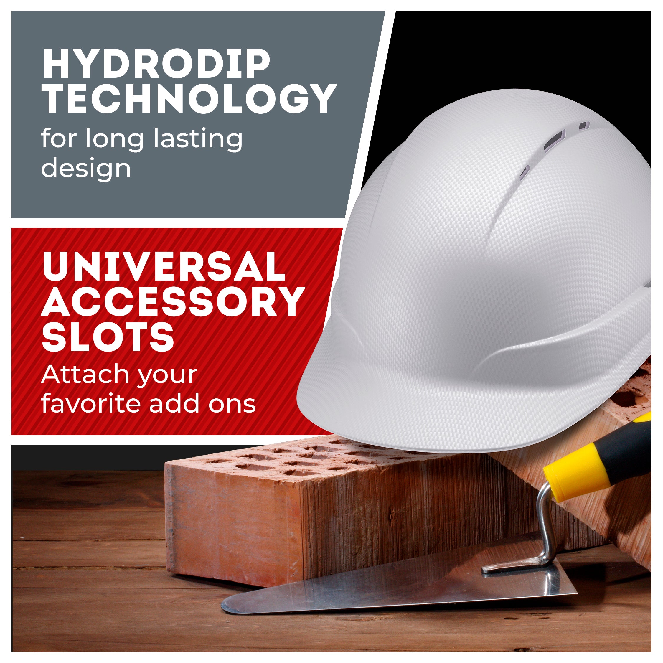 Cap Style Light Grey Graphite Design Matte Finish Vented Hard Hat