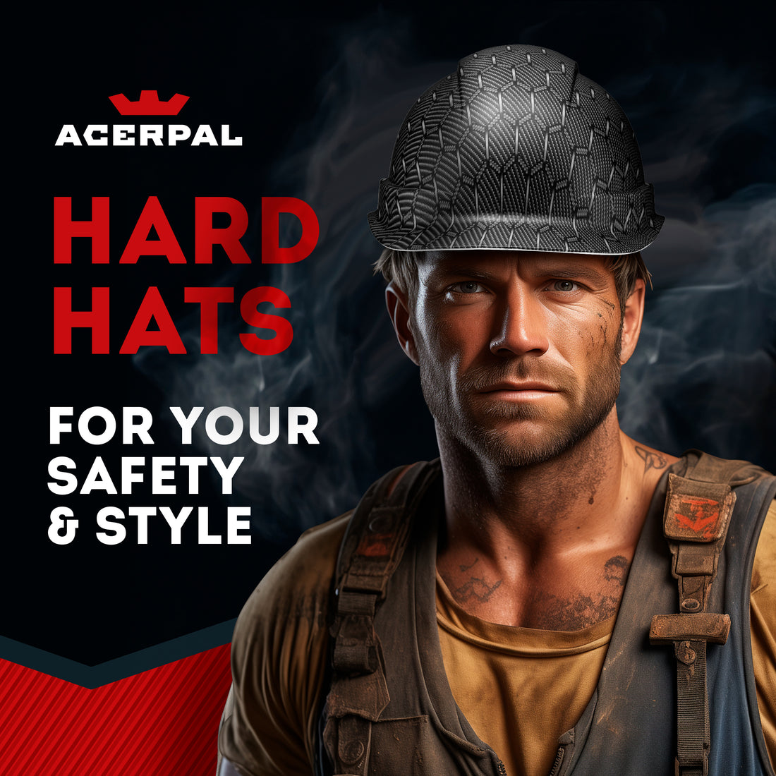 Cap Style Black Honeycomb Graphite Design Matte Finish Non-Vented Hard Hat