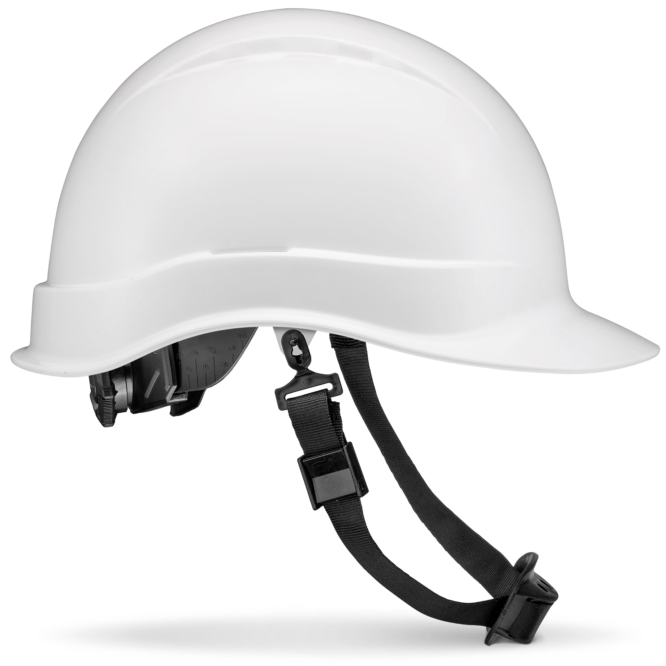 ACERPAL Cap Style Hard Hat, OSHA Safety Helmet, Custom White Solid