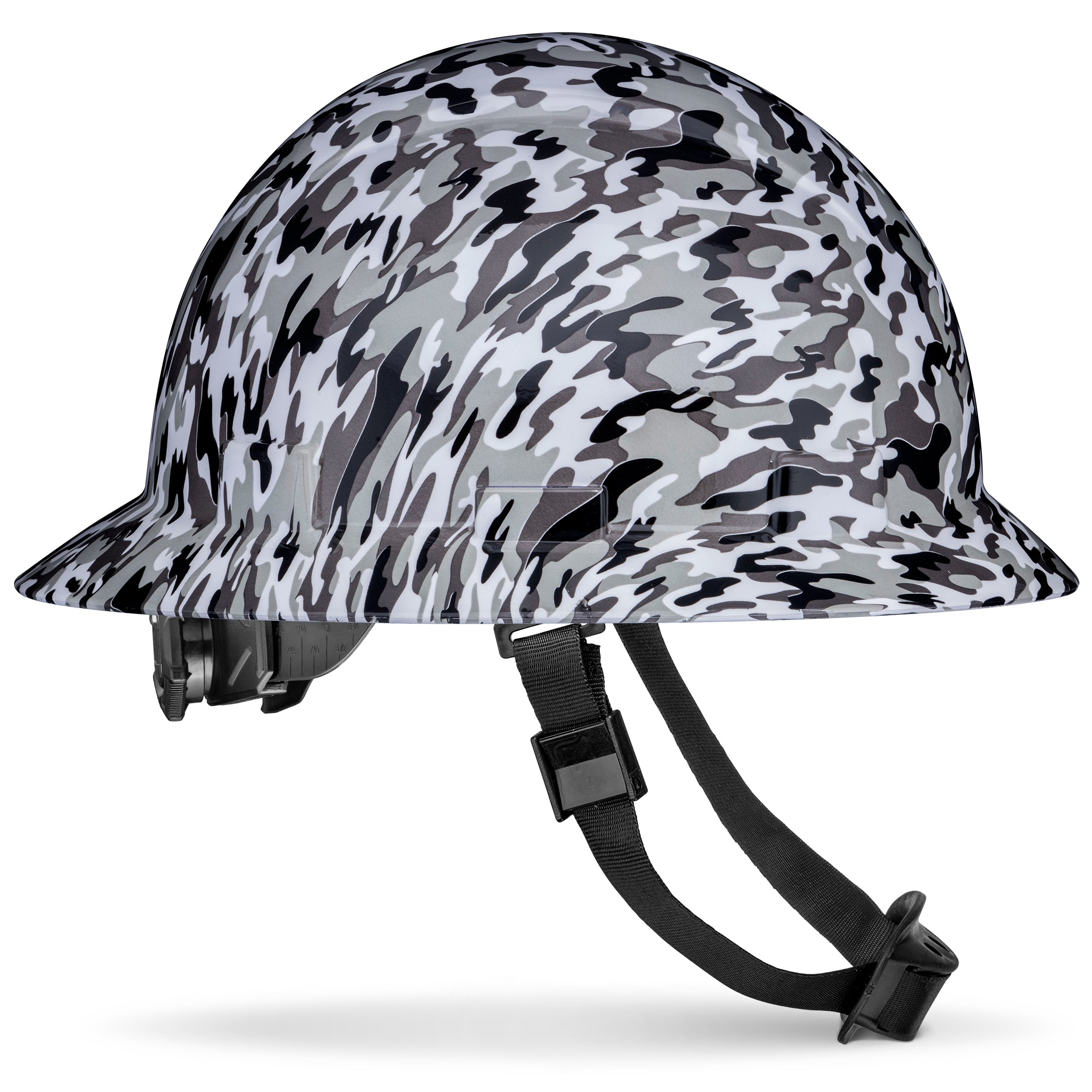 Full Brim True Camo Gloss Finish Non-Vented Hard Hat