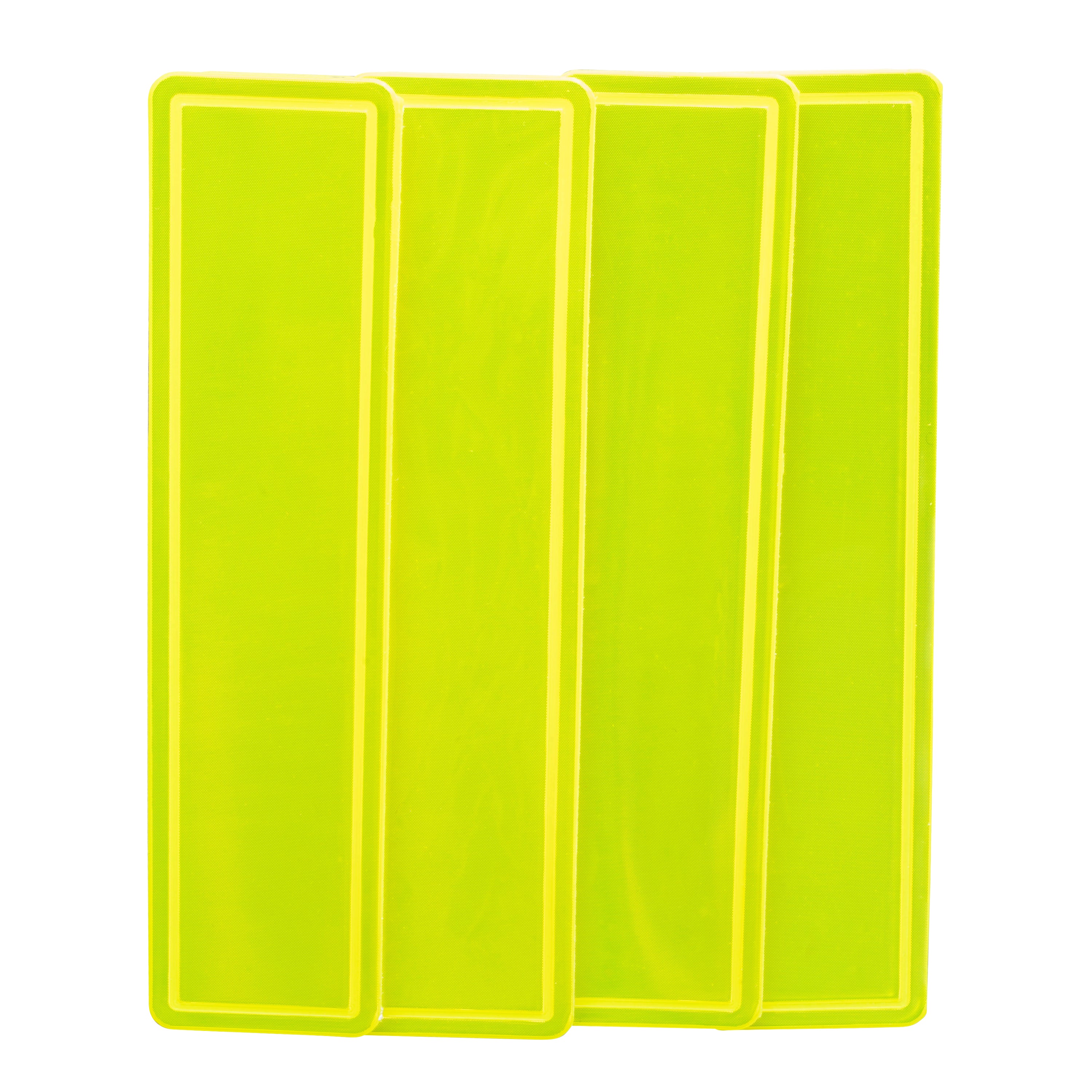 Hi-Vis Reflector Decals for Hard Hat - 16 Pack