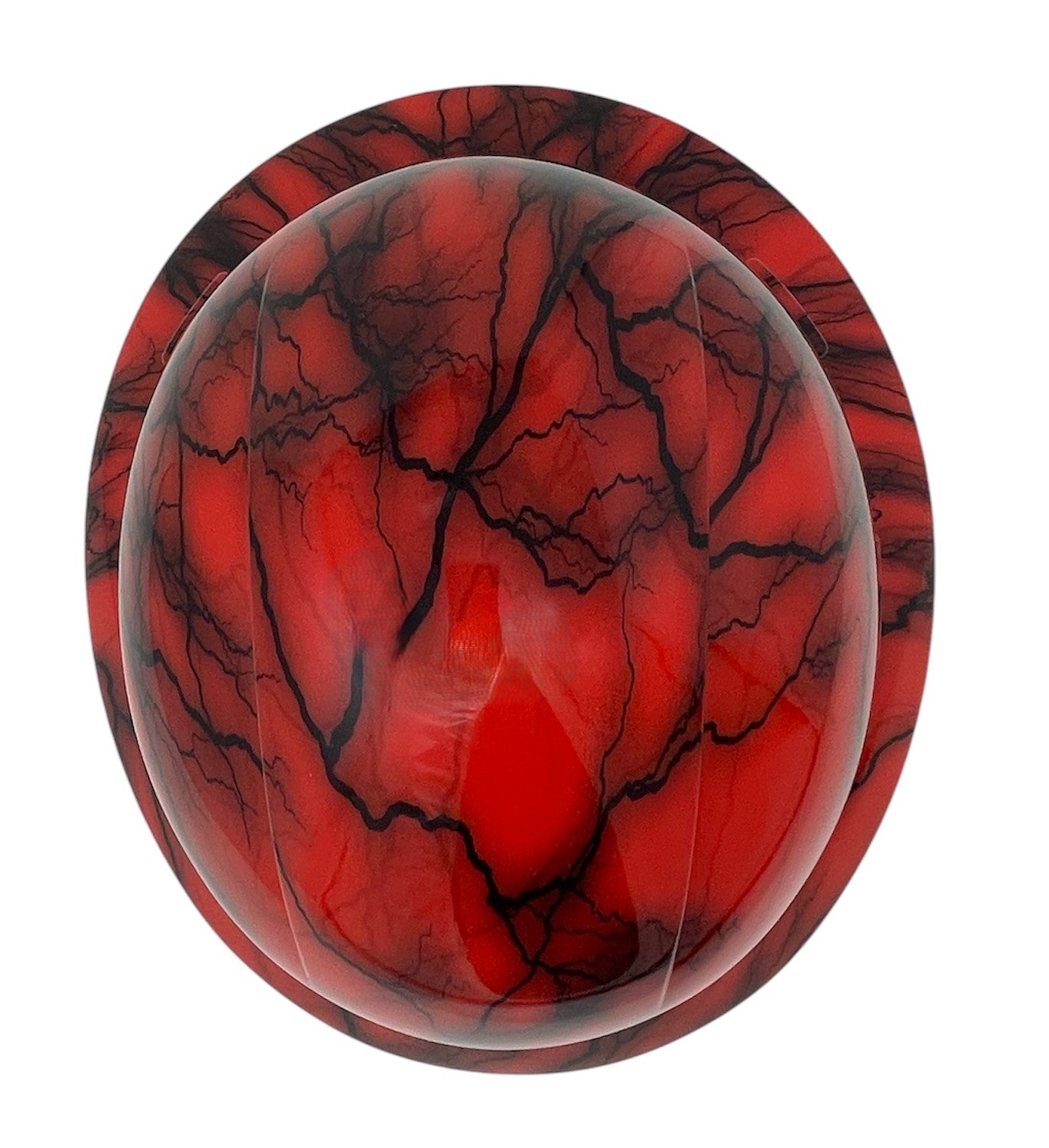 Full Brim Iron Veins Gloss Finish Vented Hard Hat