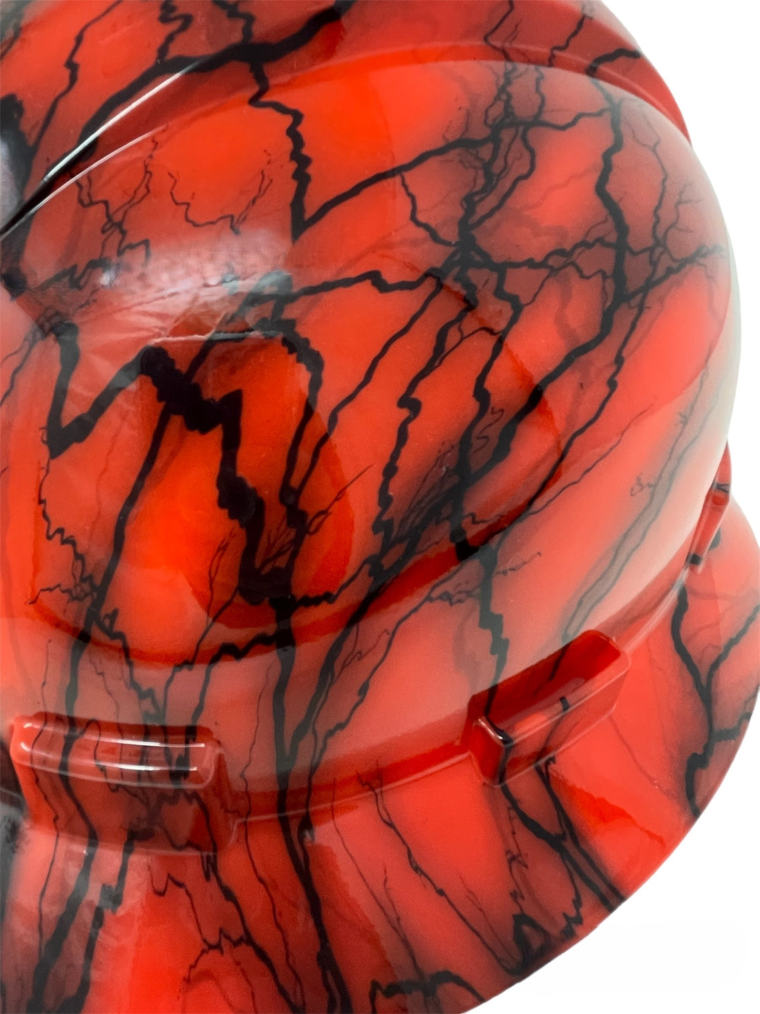 Full Brim Iron Veins Gloss Finish Non-Vented Hard Hat