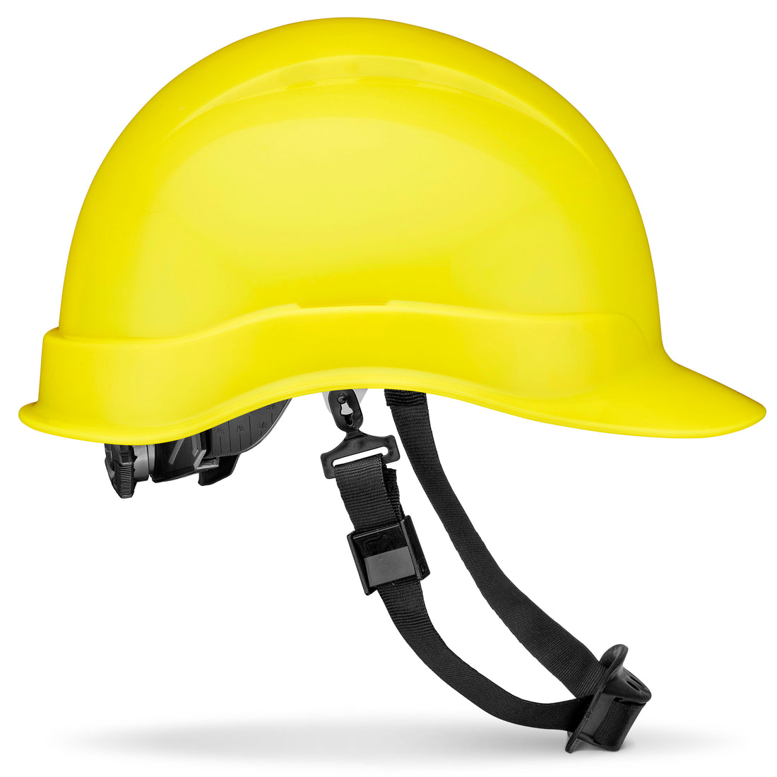 Cap Style Hi-Vis Lime Non-Vented Hard Hat