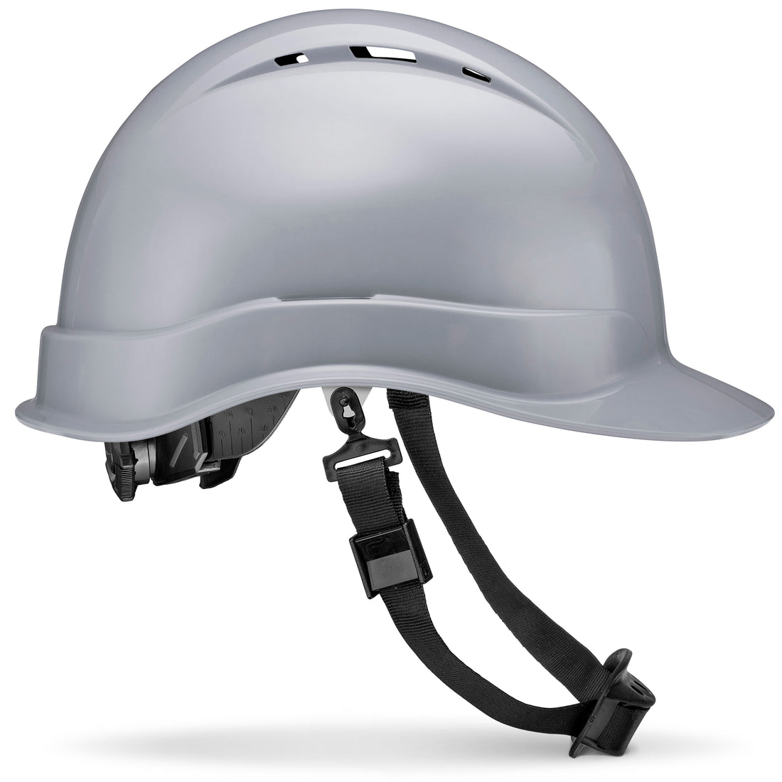 Cap Style Grey Vented Hard Hat