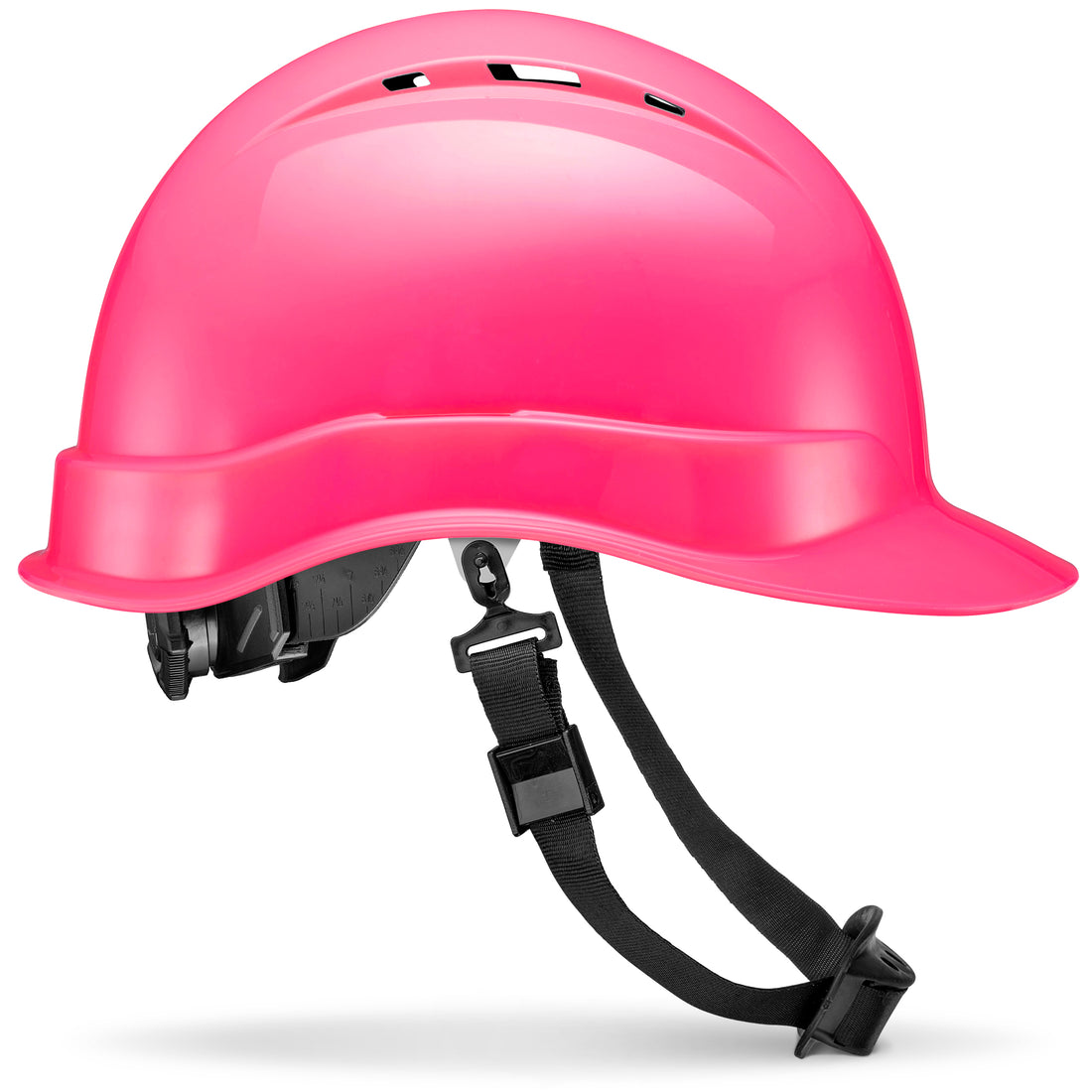 Cap Style Pink Vented Hard Hat