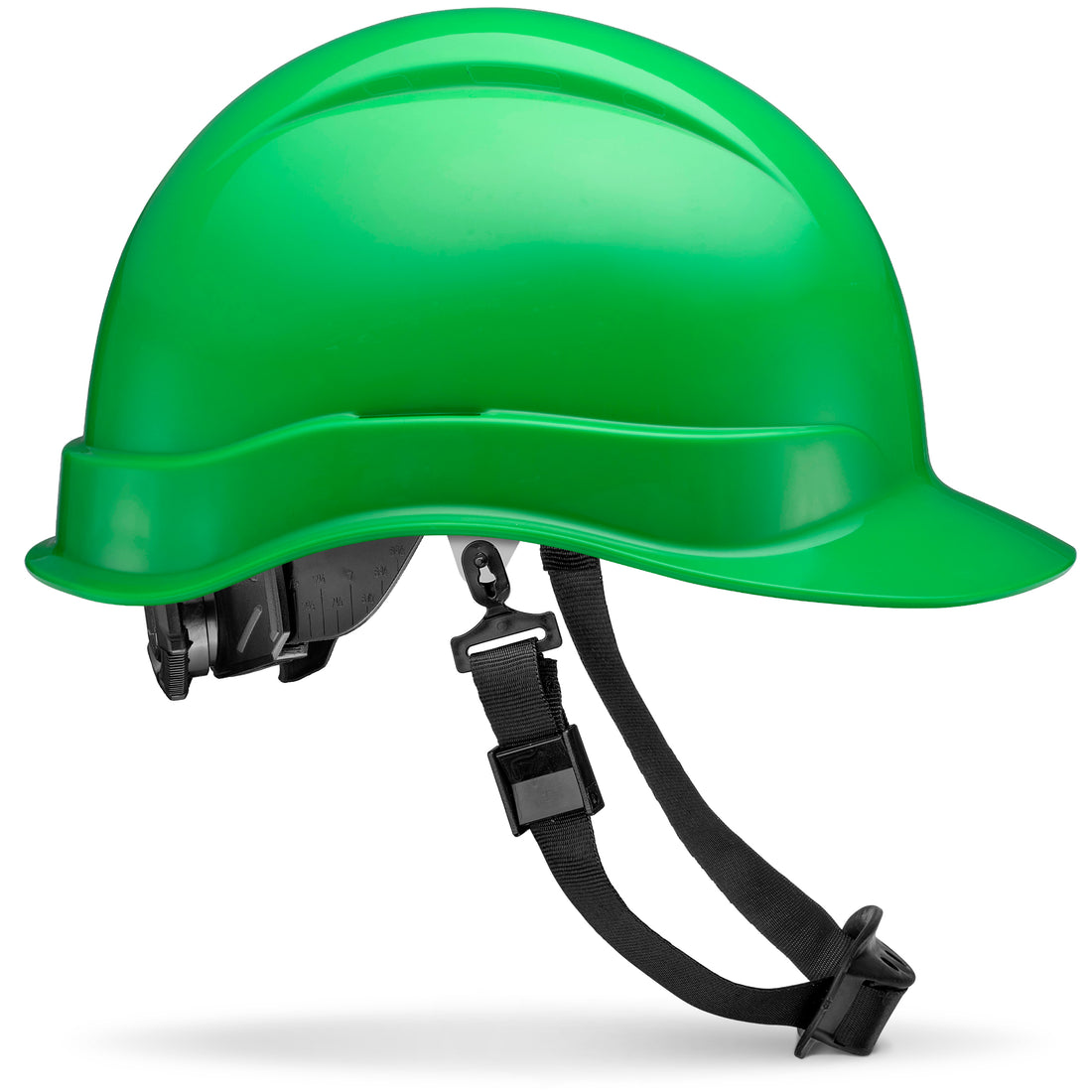 Cap Style Green Non-Vented Hard Hat
