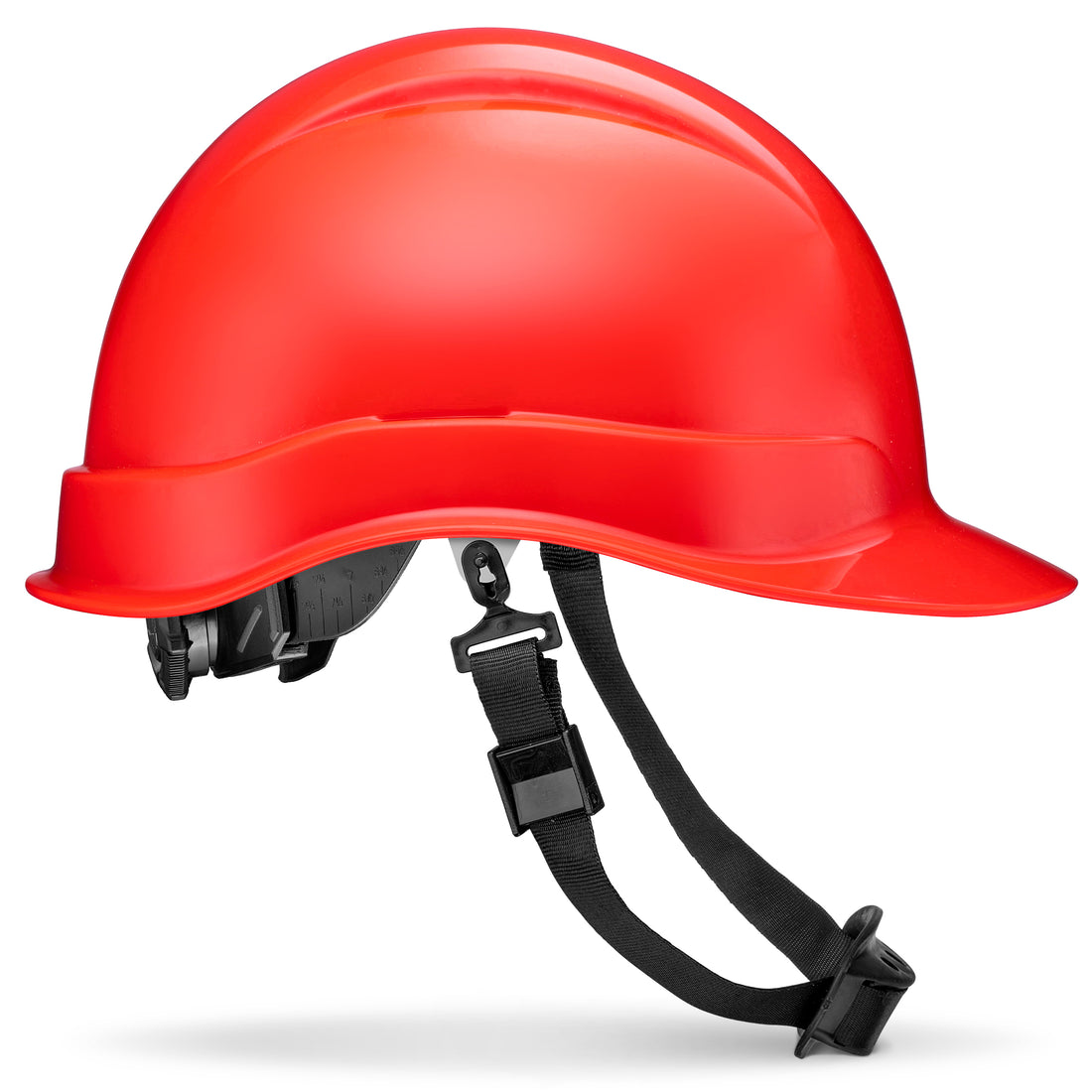 Cap Style Red Non-Vented Hard Hat