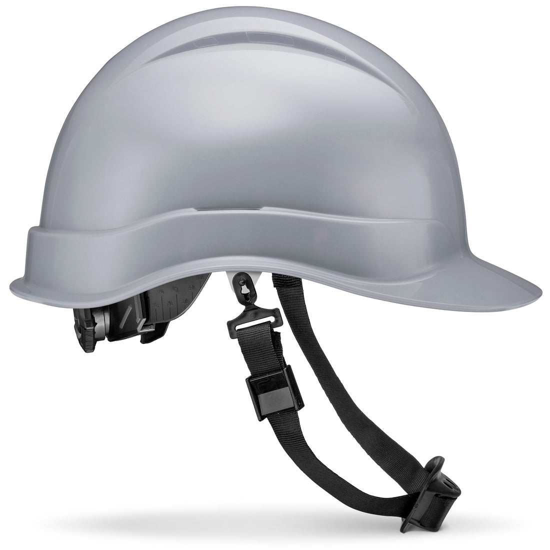 Cap Style Grey Non-Vented Hard Hat