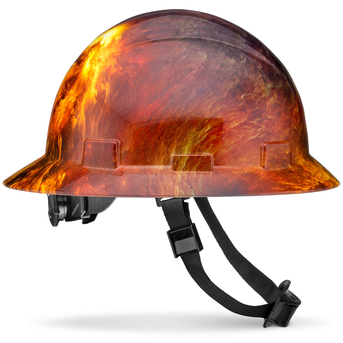 Full Brim Stormy Sky Gloss Finish Non-Vented Hard Hat